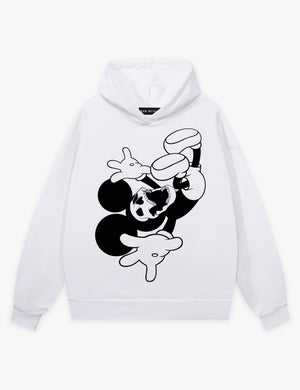 RAW METALS Deathdream Hoodie in White
