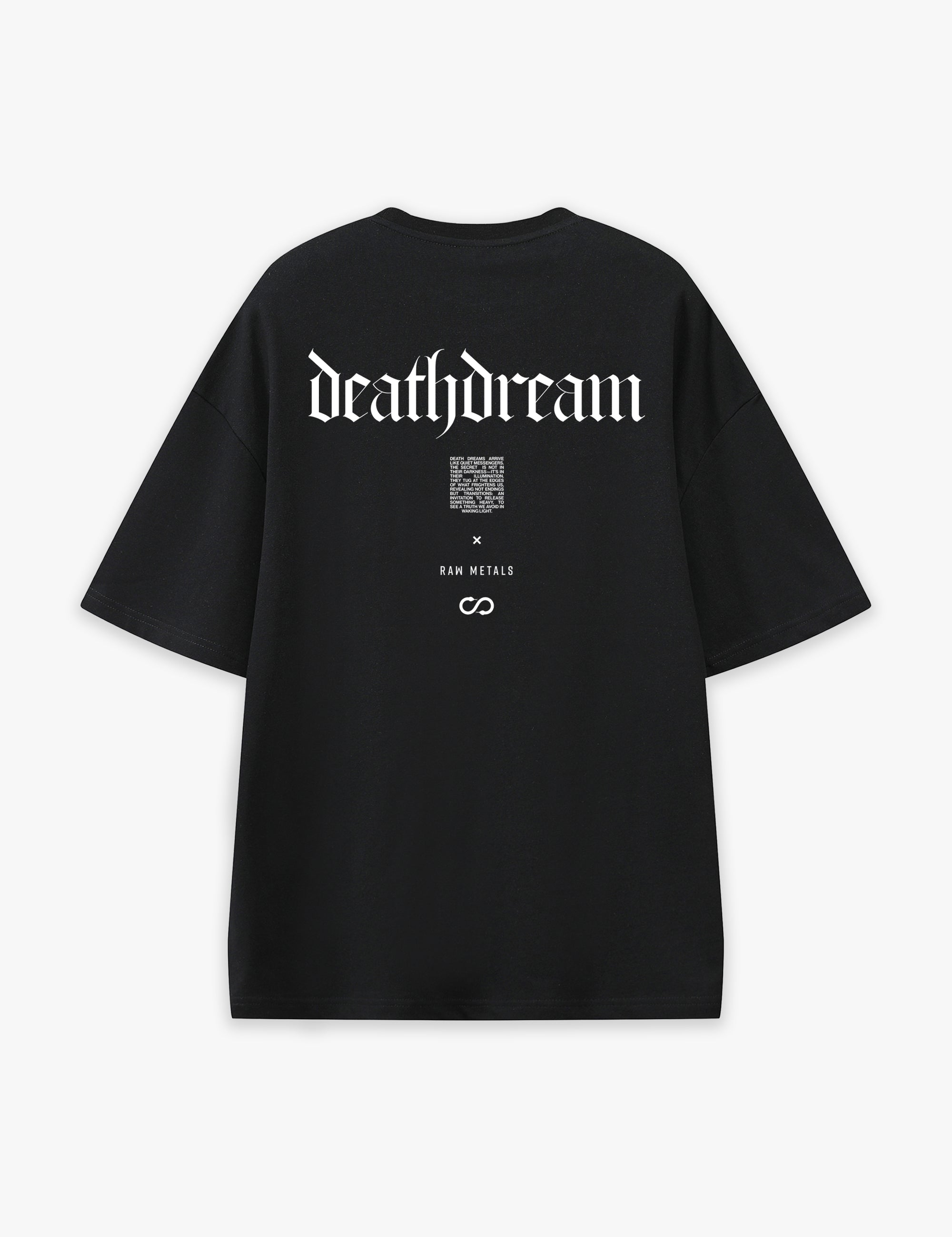 RAW METALS Deathdream T-shirt in Black