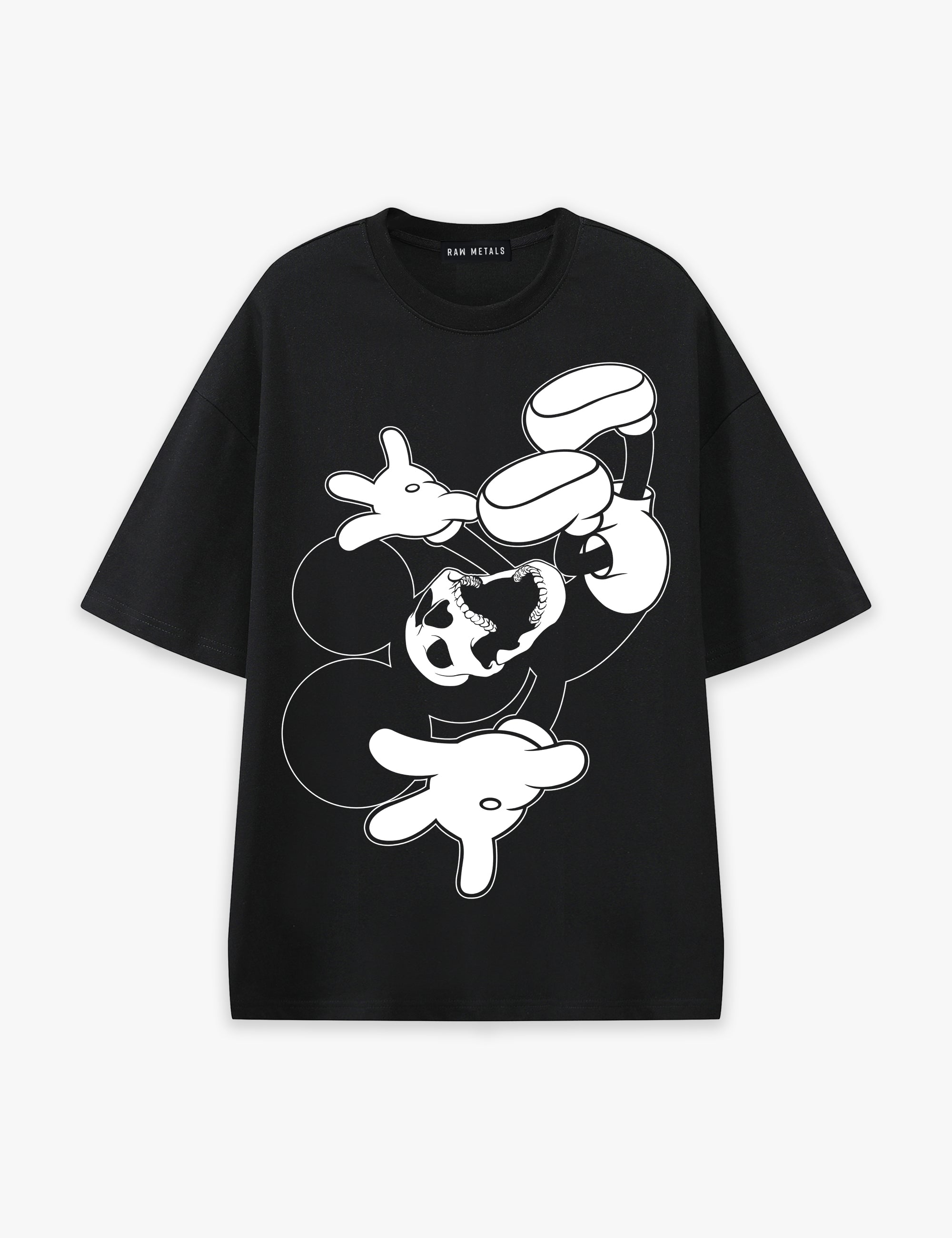 RAW METALS Deathdream T-shirt in Black