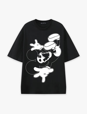 RAW METALS Deathdream T-shirt in Black