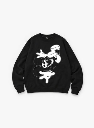 DEATH DREAM SWEATSHIRT - BLACK