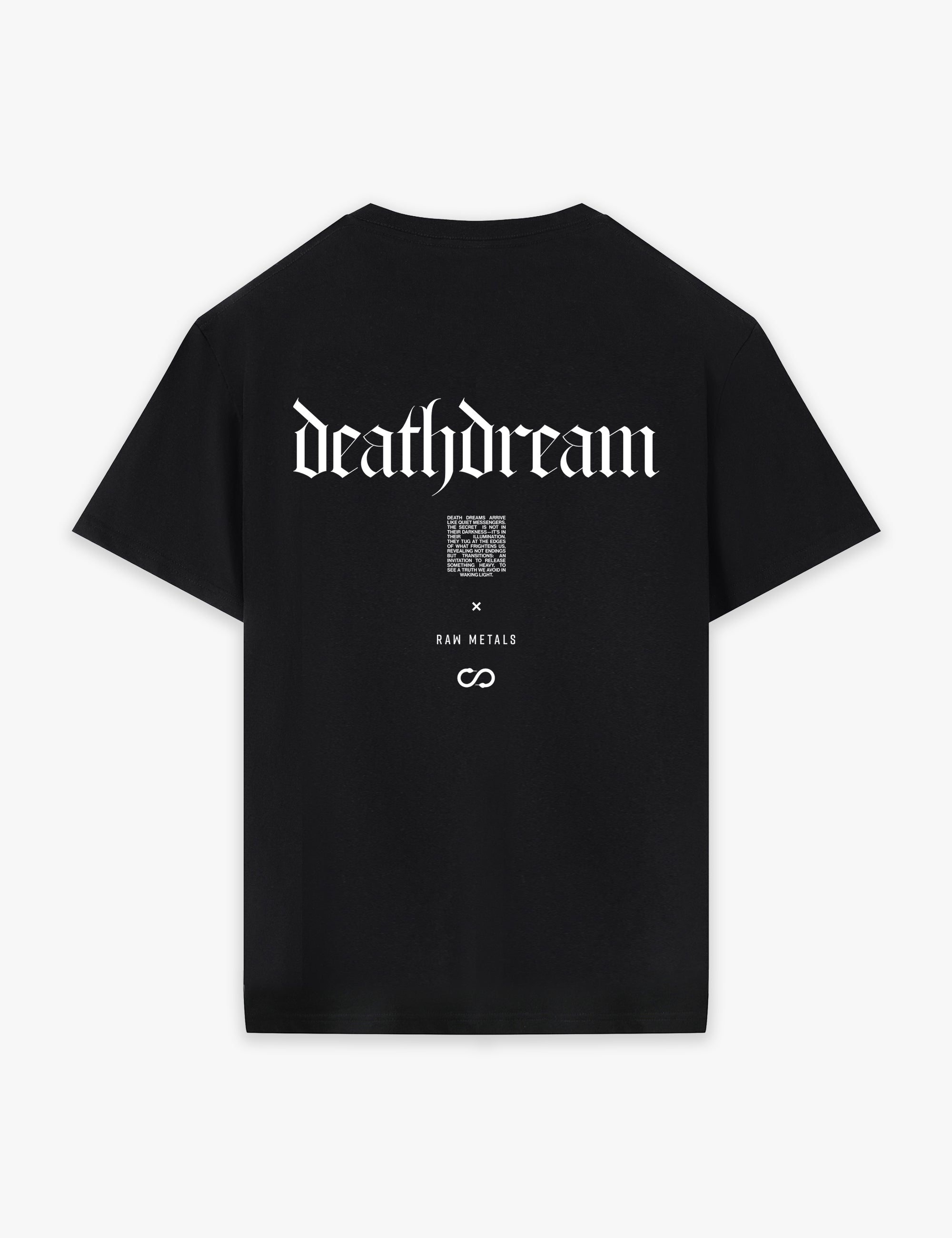RAW METALS Deathdream T-shirt in Black
