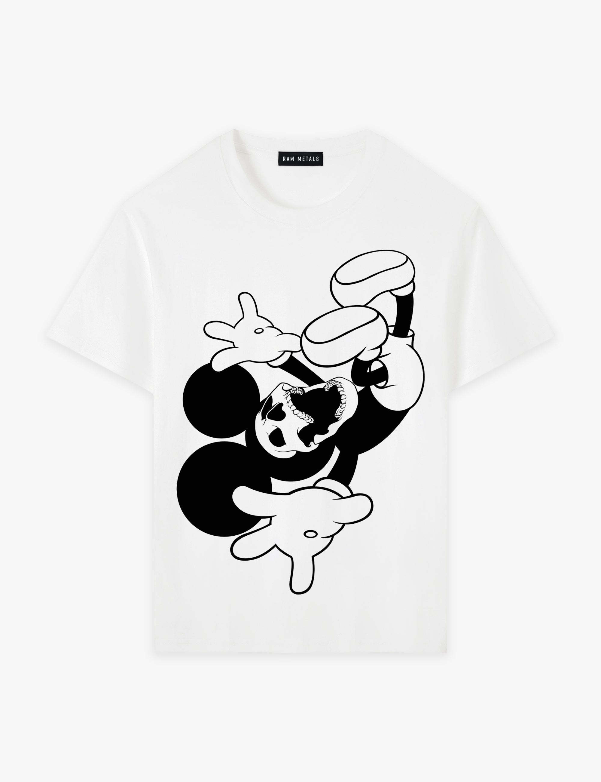 RAW METALS Deathdream T-shirt in White