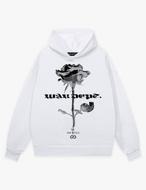 RAW METALS War Department Hoodie in White
