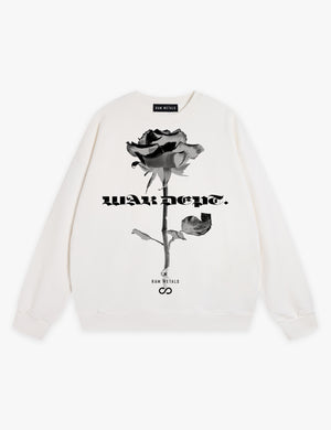 RAW METALS War Department Sweatshirt in White
