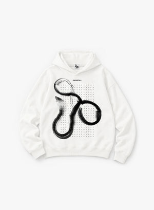 SHED THIS SKIN HOODIE - WHITE