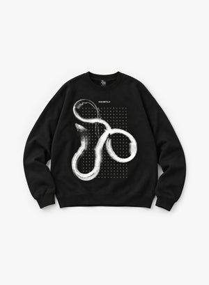 SHED THIS SKIN SWEATSHIRT - BLACK