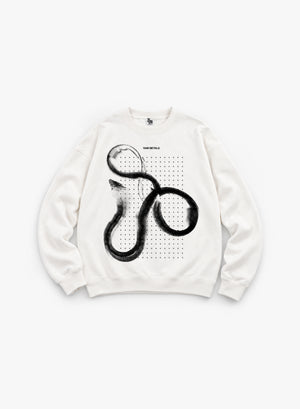 SHED THIS SKIN SWEATSHIRT - WHITE