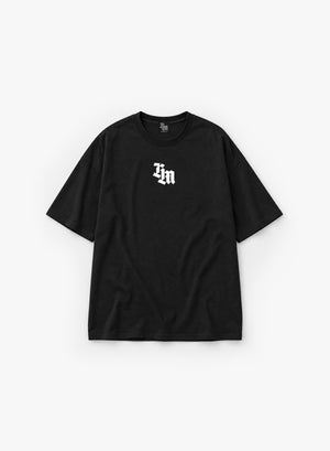 FRAGMENTS OVERSIZE T-SHIRT - BLACK