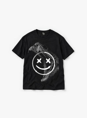BEHIND EVERY SMILE T-SHIRT - BLACK