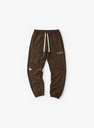 PYTHON SWEATPANTS - CHOCO