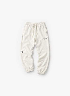 PYTHON SWEATPANTS - WHITE